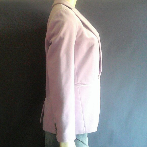 J. Crew Parke Lavender Velvet Blazer Jacket 6 - Picture 6 of 12